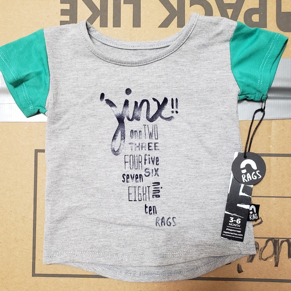 Rags to raches tee